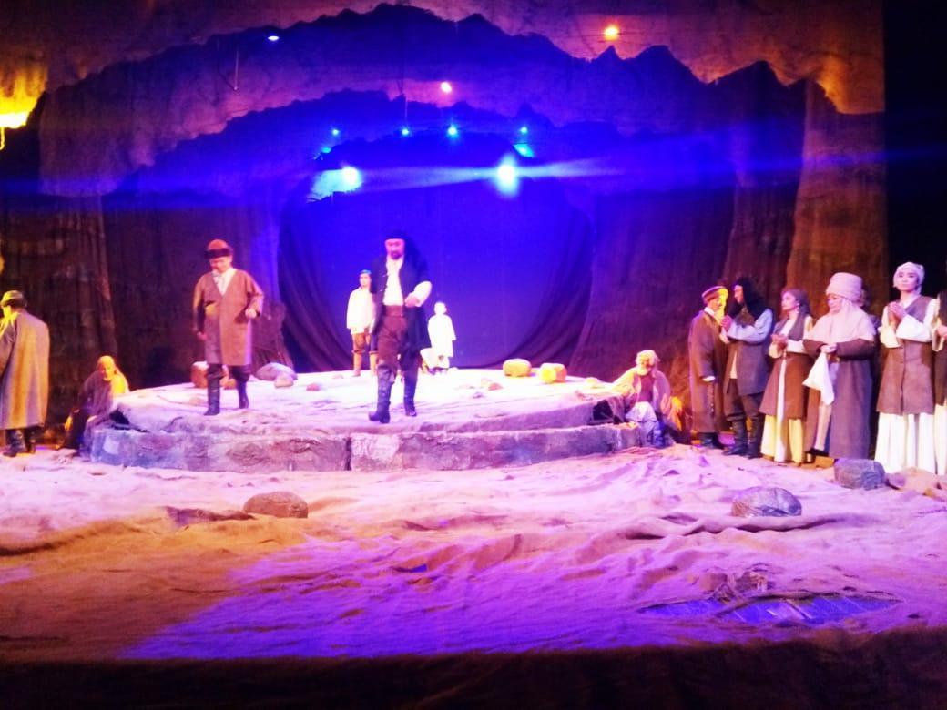 Ғабит Мүсірепов атындағы мемлекеттік тетрға оқушылармен саяхат. "Телғара" таетыры